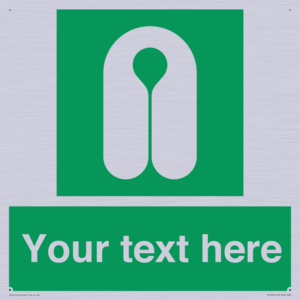 Custom sign safe condition Lifejacket